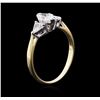 Image 3 : 0.98ctw Diamond Ring - 14KT Yellow and White Gold
