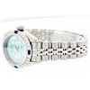 Image 8 : Rolex Stainless Steel Diamond and Sapphire DateJust Ladies Watch