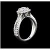 Image 3 : 1.21ctw Diamond Ring - 14KT White Gold