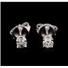 Image 1 : 14KT White Gold 0.50ctw Diamond Stud Earrings