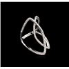 Image 2 : 0.47ctw Diamond Ring - 14KT White Gold