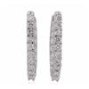 Image 1 : 14KT White Gold 1.62ctw Diamond Earrings