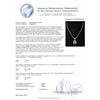 Image 5 : 14-18KT White Gold 36.63ct Tanzanite and Diamond Pendant With Chain
