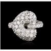Image 1 : 14KT White Gold 1.74ctw Diamond Ring