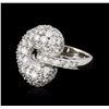 Image 2 : 14KT White Gold 1.74ctw Diamond Ring