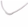Image 3 : 14KT White Gold 5.14ctw Diamond Necklace