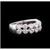 Image 2 : 1.23ctw Diamond Ring - 14KT White Gold