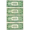 Image 2 : 1935 $1 Silver Certificate Lot of 4 Assorted Bills