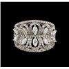 Image 1 : 1.79ctw Diamond Ring - 14KT White Gold