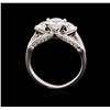 Image 3 : 14KT White Gold 1.33ctw Diamond Ring
