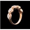 Image 3 : 1.61ctw Diamond Ring - 18KT Rose Gold