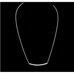 14KT Yellow Gold 0.84ctw Diamond Necklace