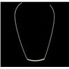 Image 1 : 14KT Yellow Gold 0.84ctw Diamond Necklace
