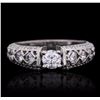 Image 1 : 14KT White Gold 1.14ctw Diamond Ring
