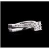 Image 2 : 0.50ctw Diamond Ring - 14KT White Gold