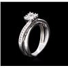 Image 3 : 0.50ctw Diamond Ring - 14KT White Gold