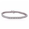 Image 1 : 14KT White Gold 3.24ctw Diamond Tennis Bracelet