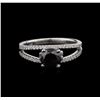 Image 1 : 1.71ctw Black Diamond Ring - 18KT White Gold