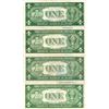 Image 2 : 1935 $1 Silver Certificate Lot of 4 Assorted Bills