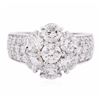 Image 1 : 14KT White Gold 2.42ctw Diamond Ring