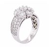 Image 3 : 14KT White Gold 2.42ctw Diamond Ring