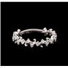 Image 1 : 18KT White Gold 0.52ctw Diamond Ring