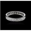 Image 1 : 14KT White Gold 0.70ctw Diamond Ring
