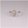Image 1 : 1.03ctw Pink Diamond Ring - 14KT Two-Tone Gold