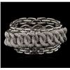Image 2 : Ralph Lauren 21.00ctw Diamond Bracelet - 18KT White Gold