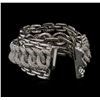 Image 3 : Ralph Lauren 21.00ctw Diamond Bracelet - 18KT White Gold