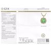 Image 5 : 18KT Two-Tone Gold GIA Certified 36.24ct Emerald and Diamond Pendant With Chain