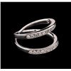 Image 2 : 0.45ctw Diamond Ring - 14KT White Gold
