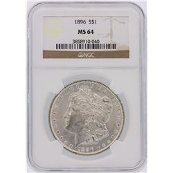 1896 NGC MS64 Morgan Silver Dollar