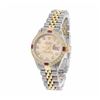 Image 2 : Rolex Two-Tone Diamond and Ruby  DateJust Ladies Watch