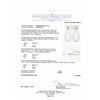 Image 3 : 1.23ctw Diamond Dangle Earrings - 14KT White Gold