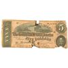 Image 1 : $5 1864 Richmond Virginia Confederate States of America Bank Note