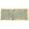Image 2 : $5 1864 Richmond Virginia Confederate States of America Bank Note