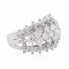 Image 2 : 14KT White Gold 2.22ctw Diamond Ring