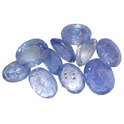 12.48ctw Oval Mixed Tanzanite Parcel