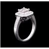 Image 3 : 1.37ctw Diamond Ring - 14KT White Gold