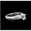 Image 2 : 0.75ctw Diamond Ring - Platinum