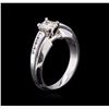 Image 3 : 0.75ctw Diamond Ring - Platinum