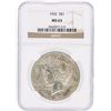 Image 1 : 1922 NGC MS63 Peace Silver Dollar