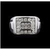 Image 1 : 0.75ctw Diamond Ring - 14KT White Gold