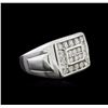 Image 2 : 0.75ctw Diamond Ring - 14KT White Gold