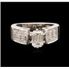 Image 1 : 14KT White Gold 1.63ctw Diamond Ring