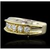 Image 2 : 18KT Yellow Gold 1.10ctw Diamond Ring