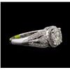 Image 2 : 1.00ctw Diamond Ring - 14KT White Gold
