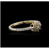 Image 2 : 14KT Yellow Gold 0.50ctw Diamond Ring