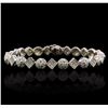 Image 1 : 14KT White Gold 2.00ctw Diamond Bracelet